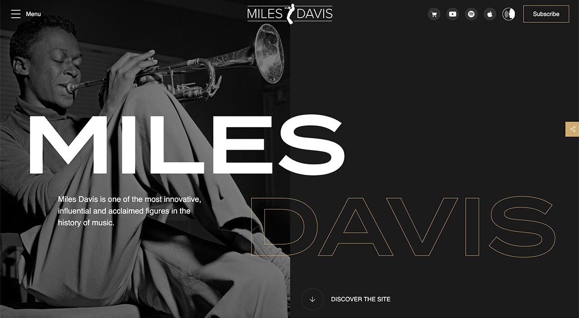 MilesDavis.com